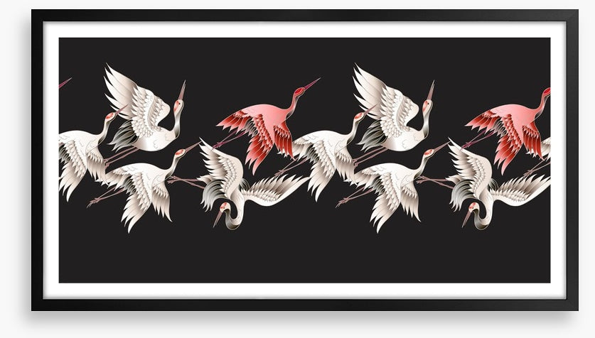 Once in a red crane