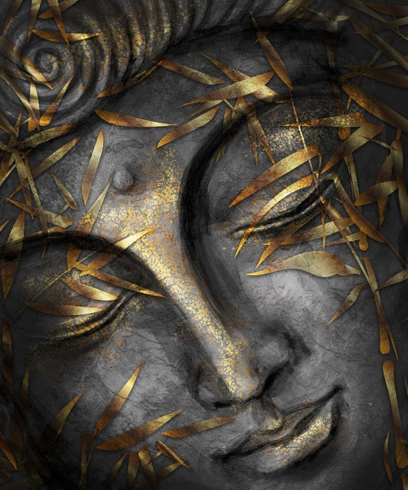 Gilded buddha
