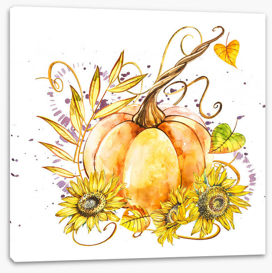 The sunflower pumpkin