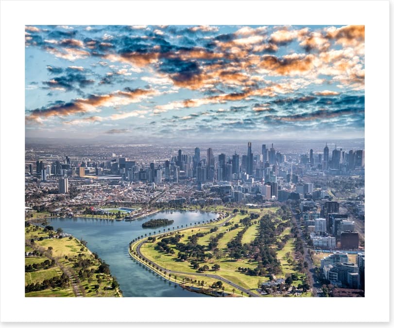 Albert Park cityscape