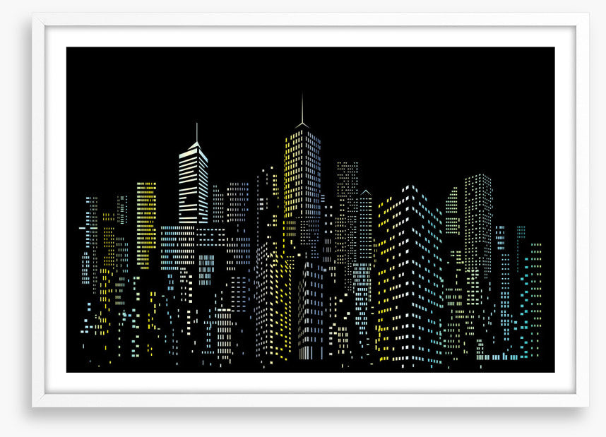 New York night lights