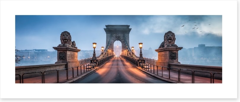 Chain Bridge panorama