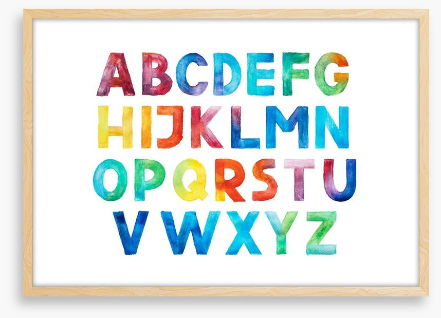 Alphabet and Numbers