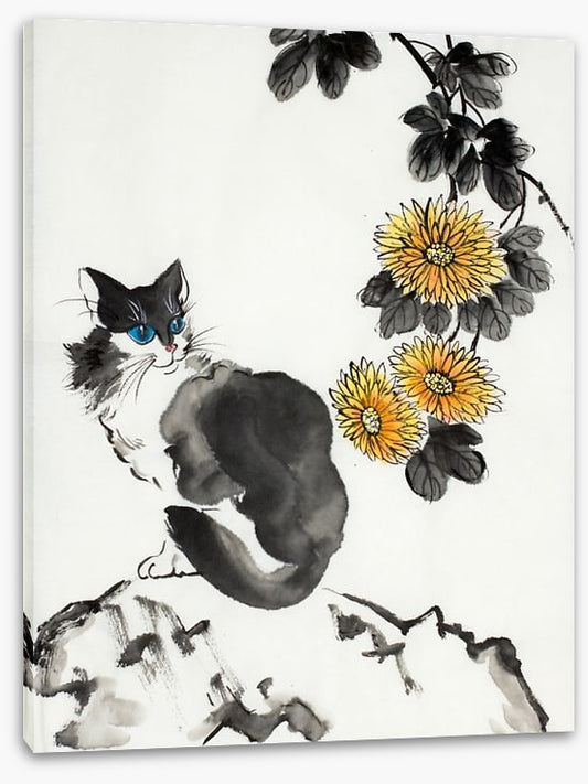 The chrysanthemum cat