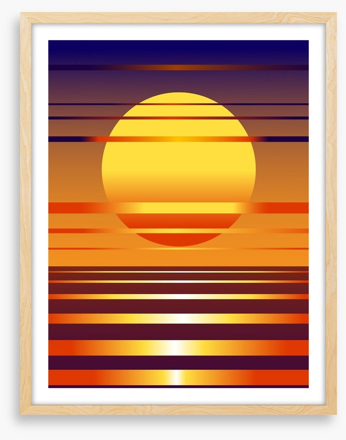 Contemporary sunset