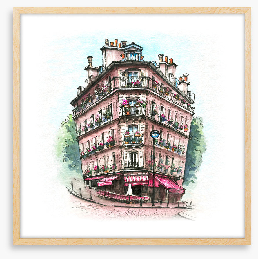 Corner cafe