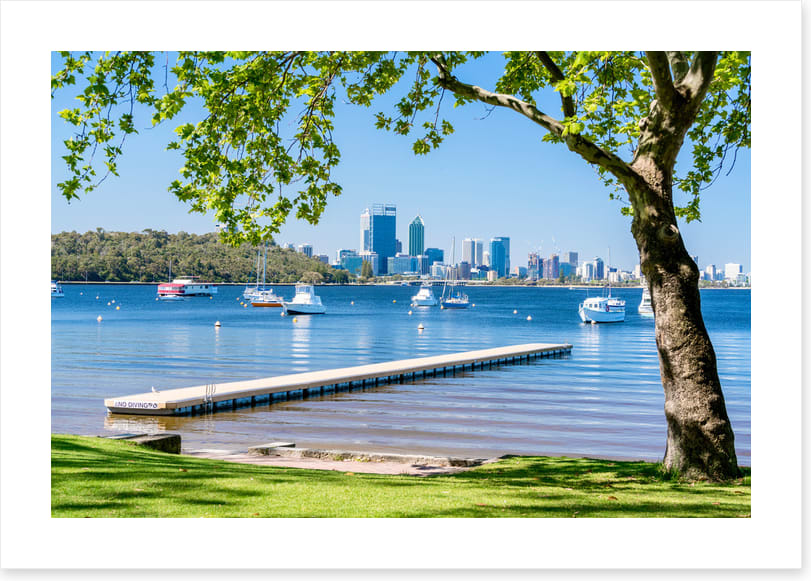 Matilda Bay sunshine
