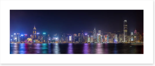 Hong Kong harbour skyline