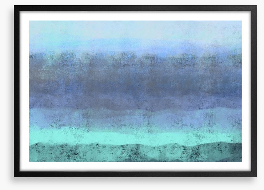Misty ocean