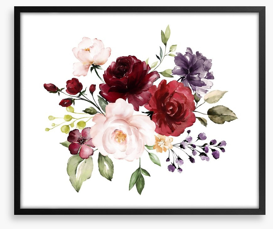 Burgundy bouquet