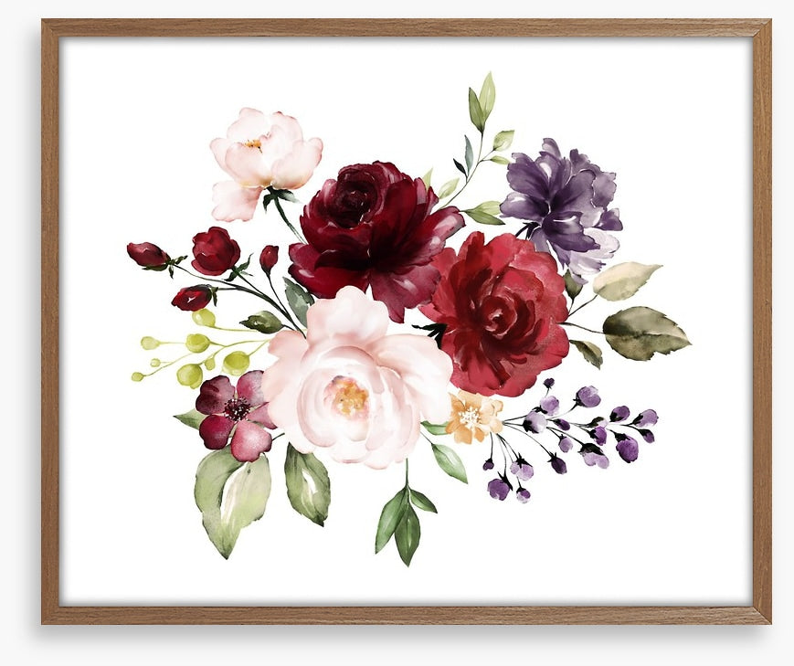 Burgundy bouquet
