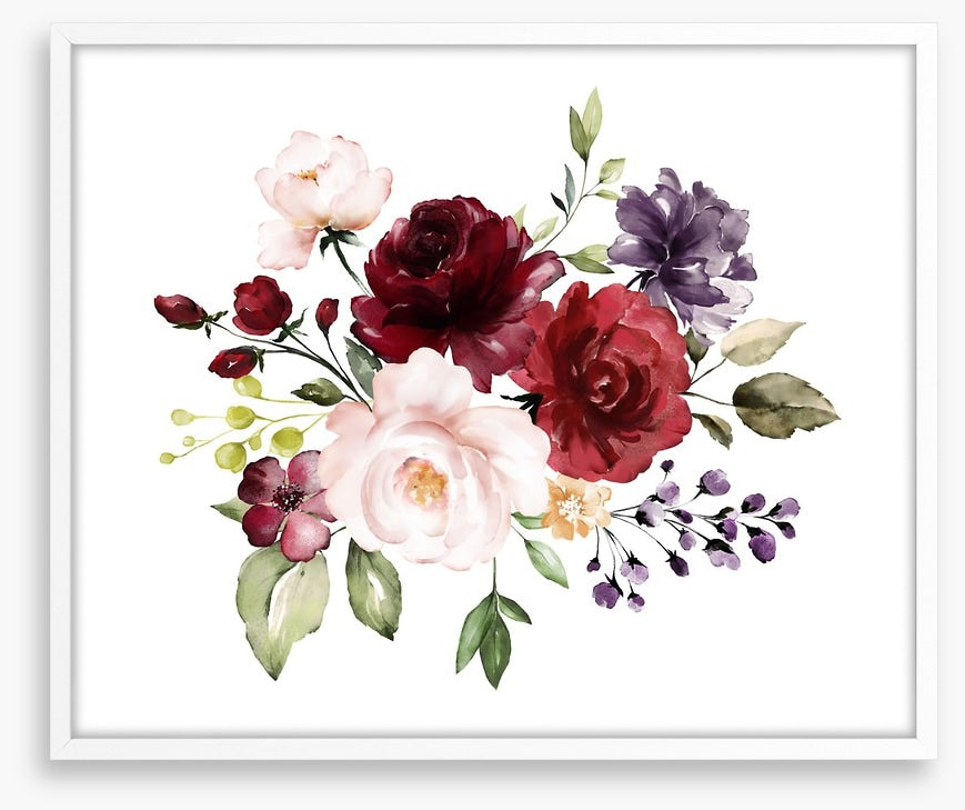Burgundy bouquet