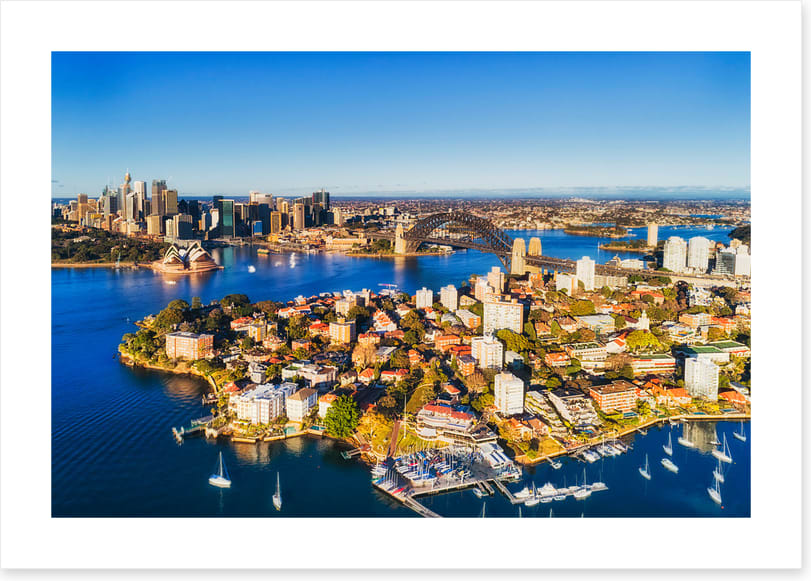 Sydney harbour sunshine