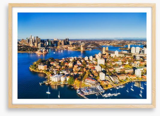 Sydney harbour sunshine