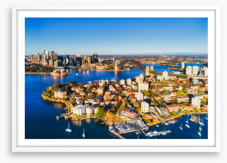 Sydney harbour sunshine