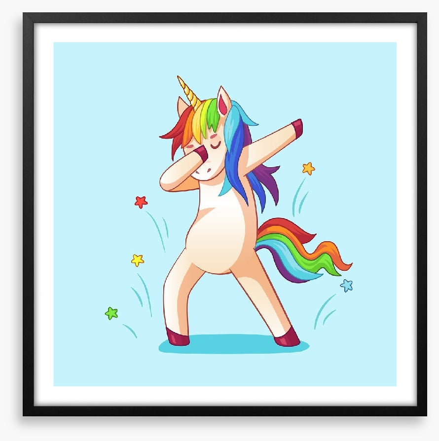 Dab dancing unicorn