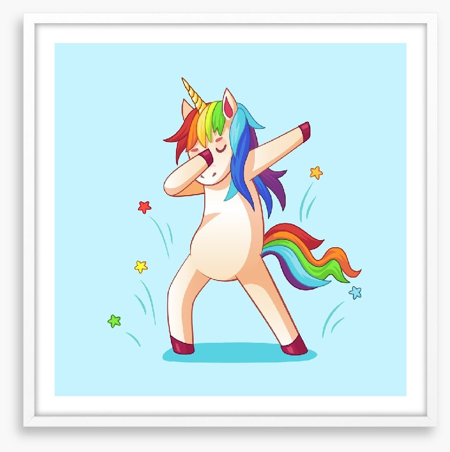 Dab dancing unicorn