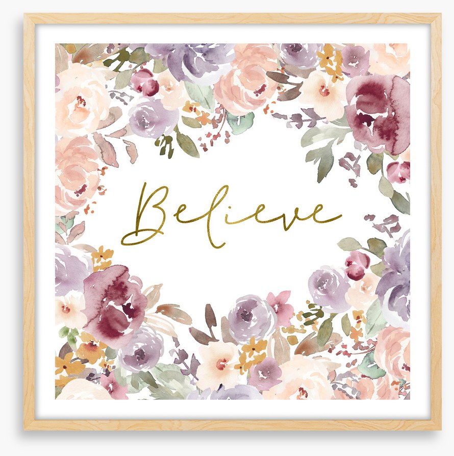 Just believe