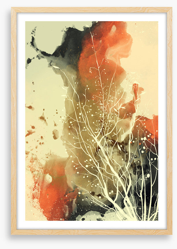 Fall on fire