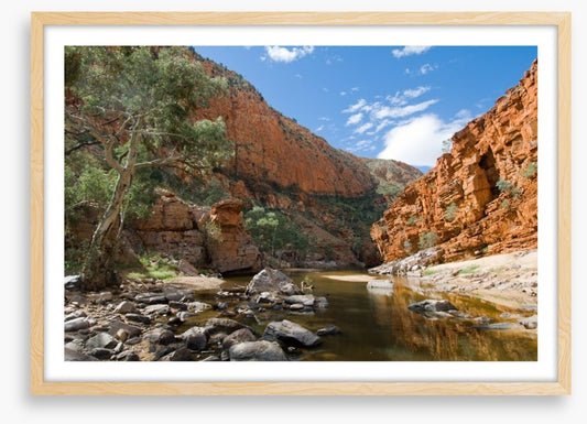 Alone at Ormiston Gorge