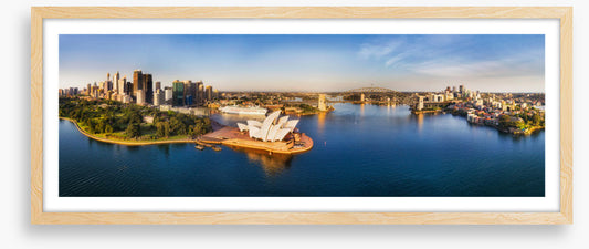 Sydney sights panorama