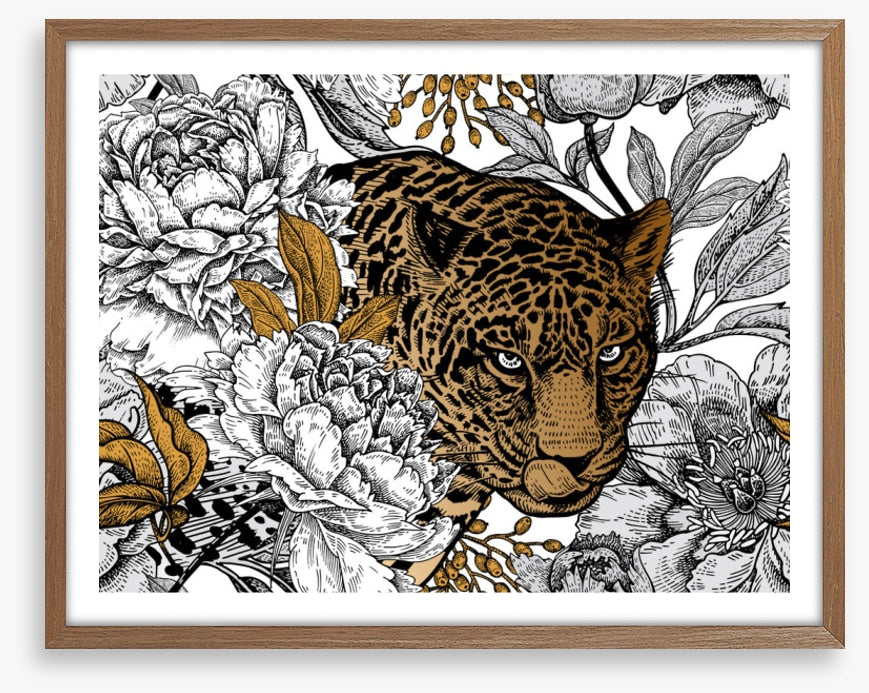 The leopard garden