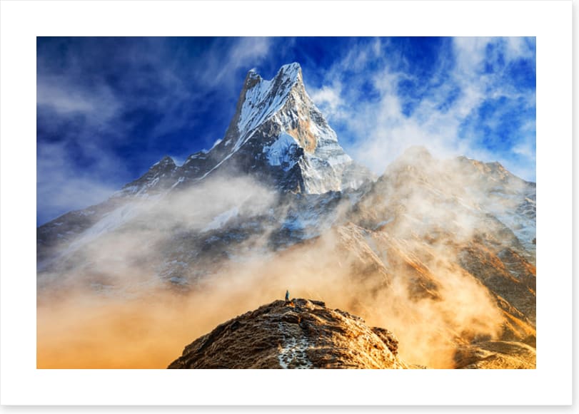 Machapuchare versus man