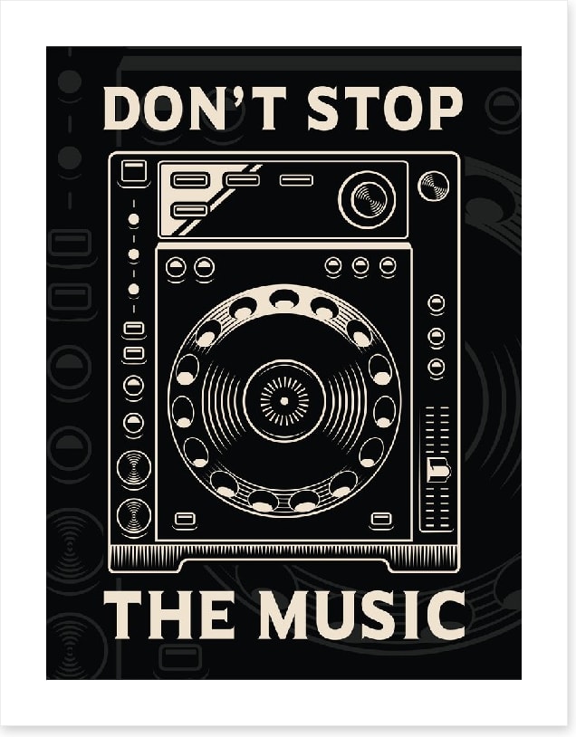 Don't stop the music