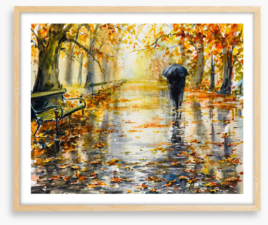 Alone in autumn