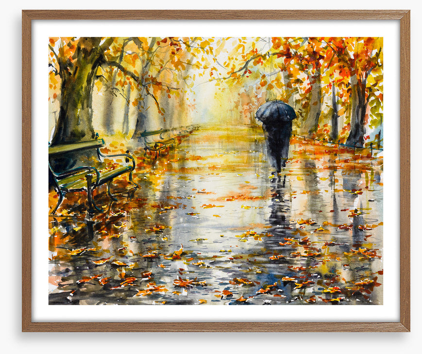 Alone in autumn