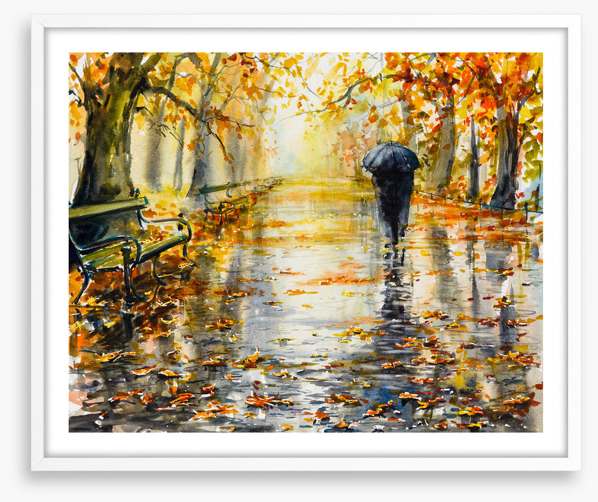 Alone in autumn