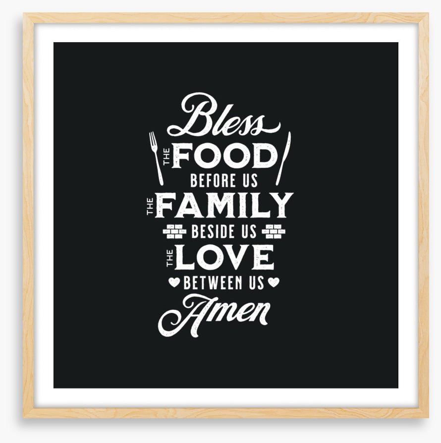 Bless the food