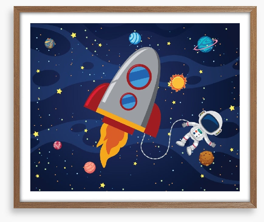 Spaceship selfie