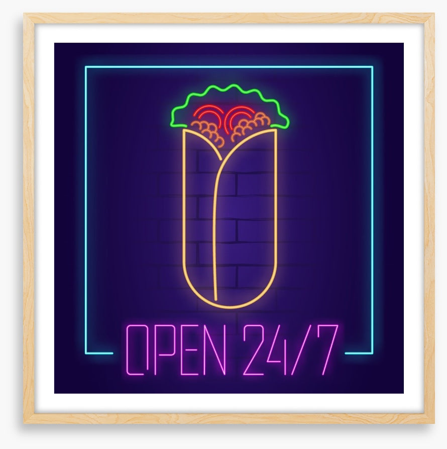Neon wrap