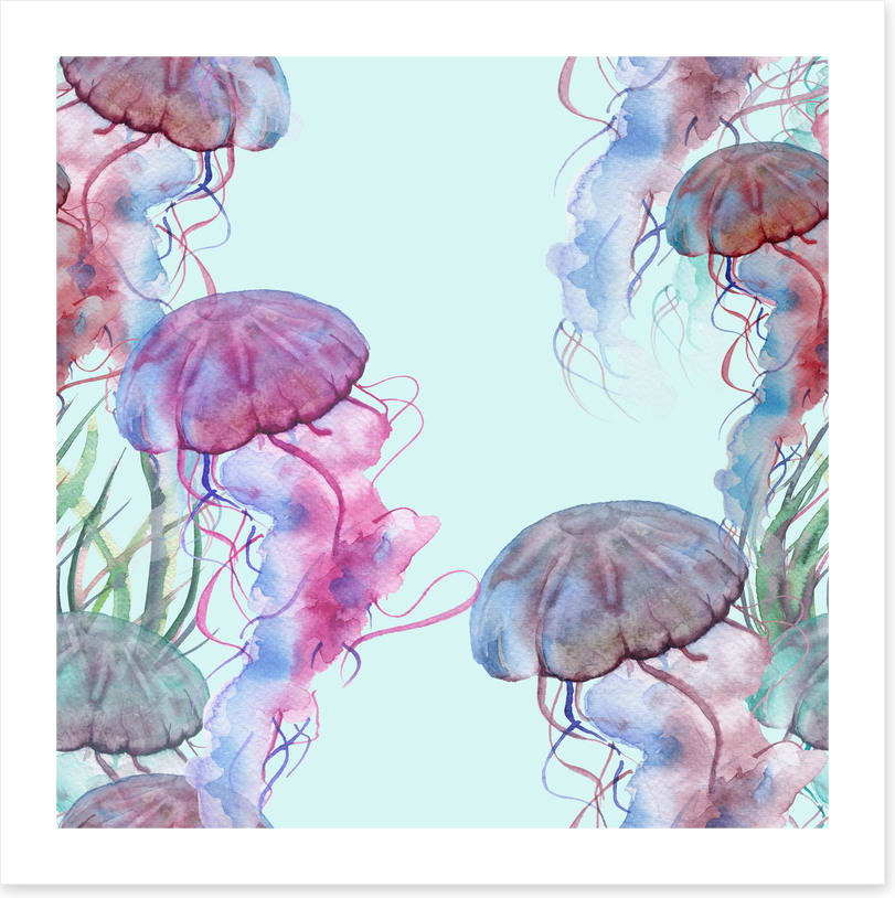 Jellyfish bloom