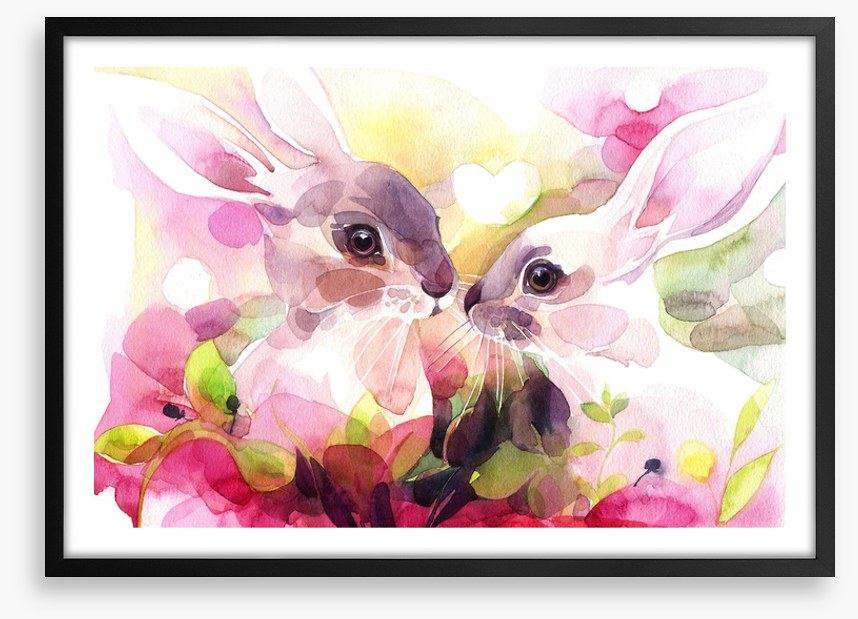Bunnies in the blossom