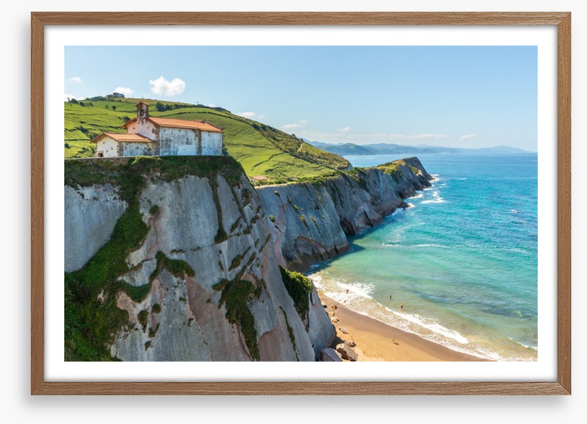 On the Zumaia cliff