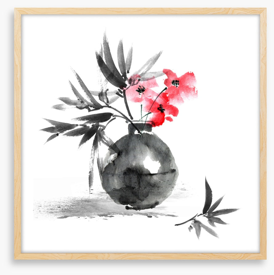Red ink blossom