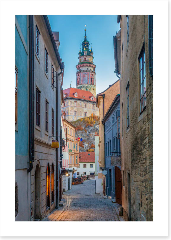 Cesky Krumlov alley