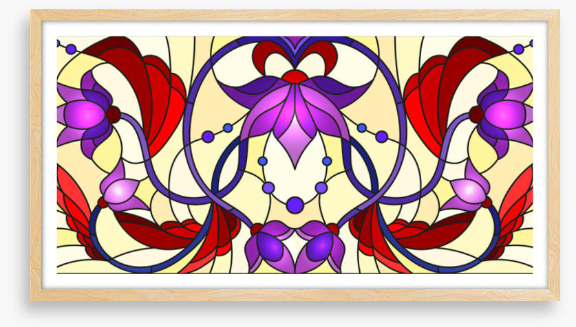 Royal flora window