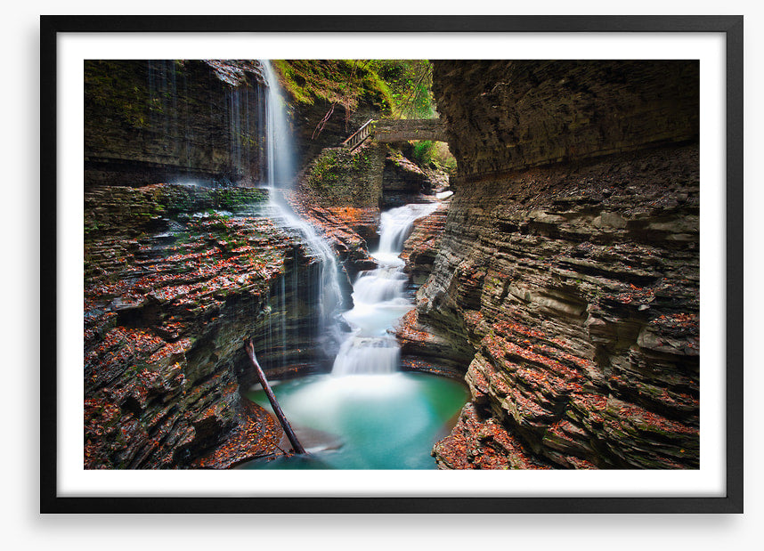 Watkins Glen waterfalls