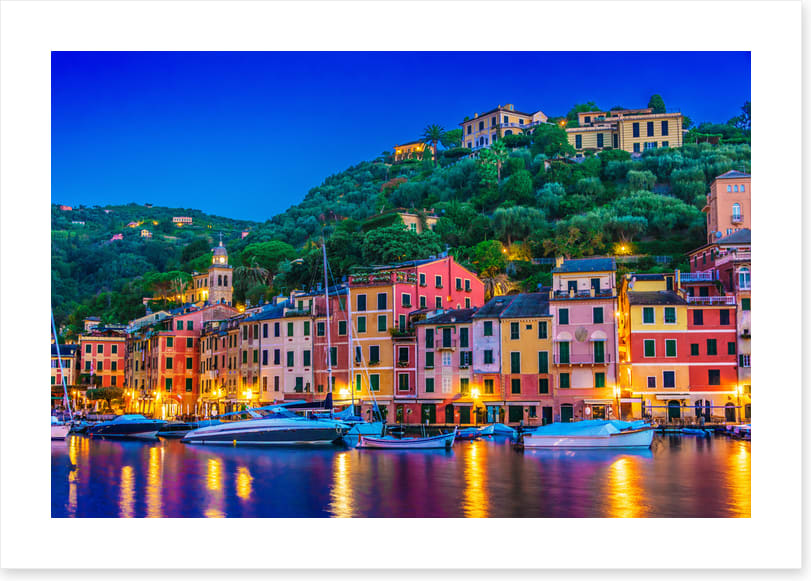 Liguria harbour lights