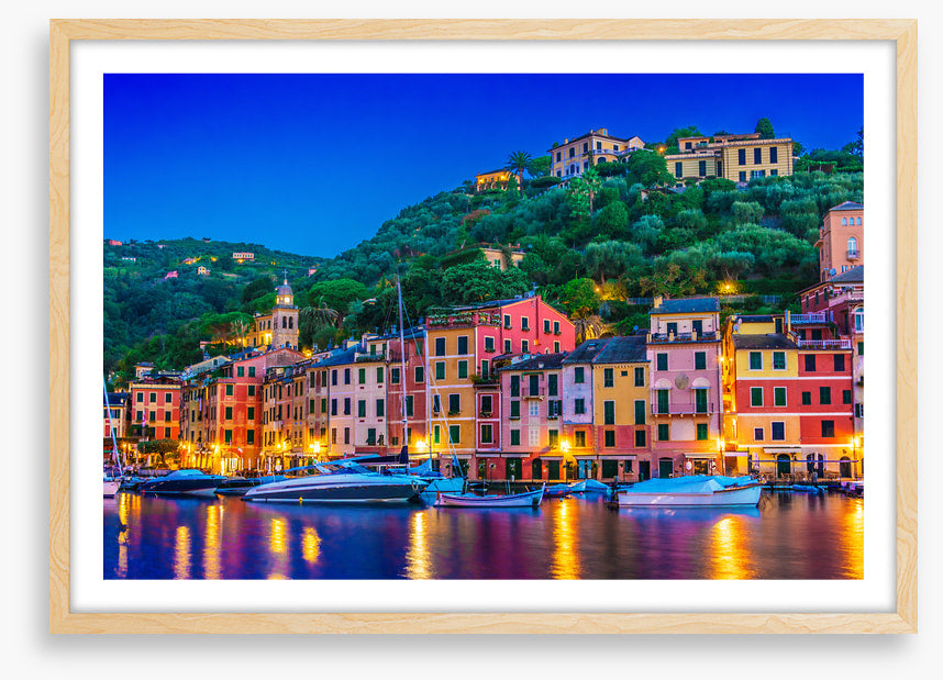 Liguria harbour lights