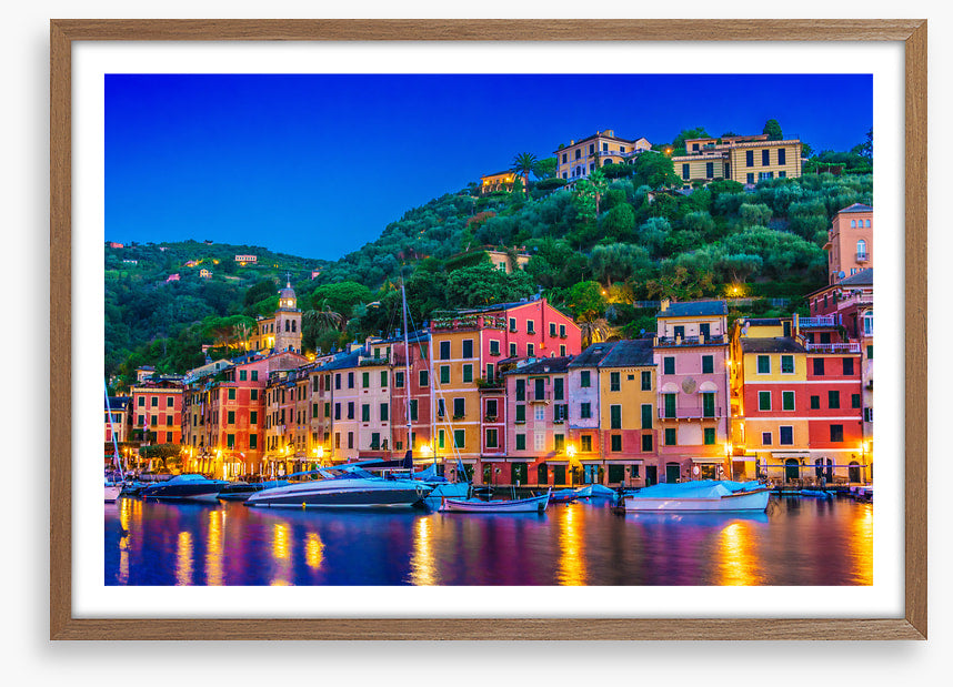 Liguria harbour lights