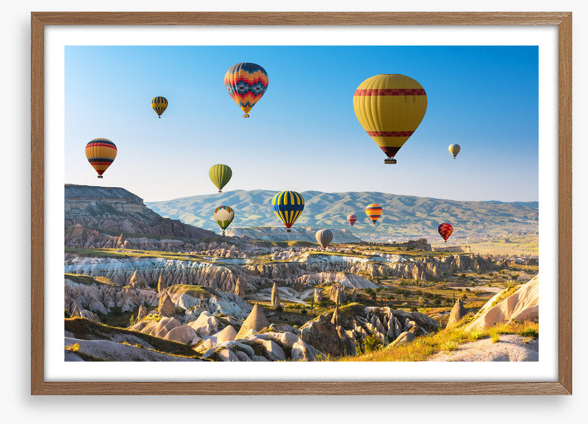 Cruising over Cappadocia
