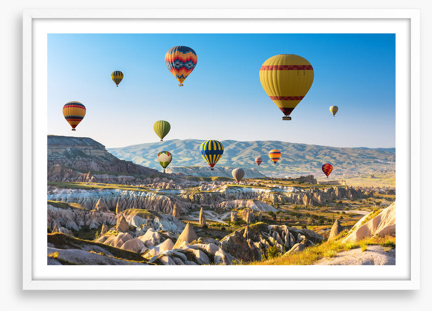 Cruising over Cappadocia
