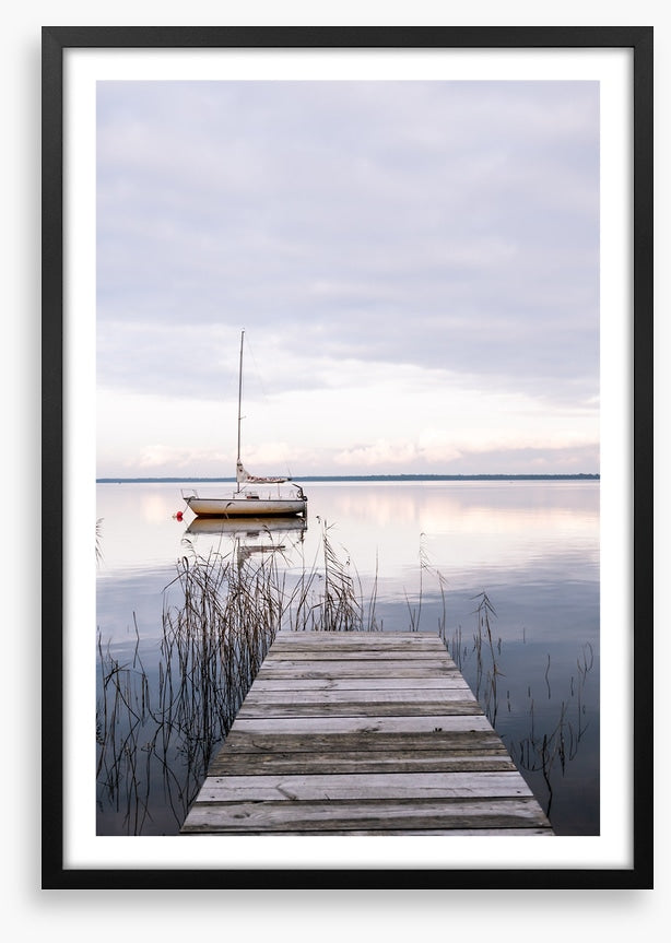 Moored by the dock