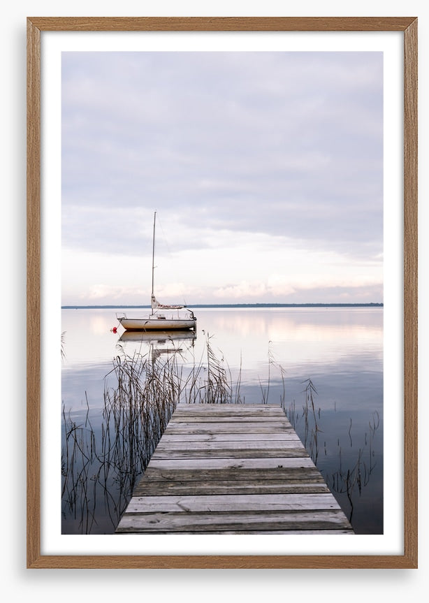 Moored by the dock