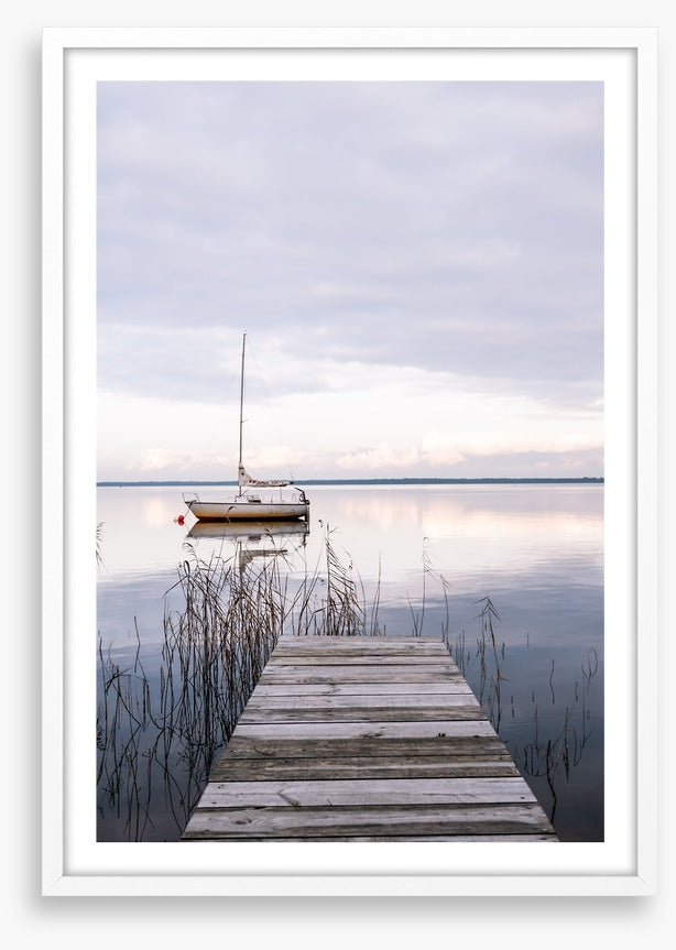 Moored by the dock