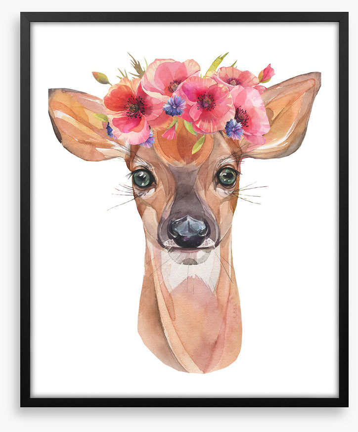 The floral fawn